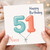 Niece 51st Birthday Card
