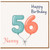 Nanny 56th Birthday Card