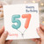 Nanny 57th Birthday Card