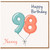 Nanny 98th Birthday Card