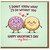 Valentine's Day Card - Cute Doughnut Pun, I Donut Know What I'd Do Without You - Funny Love Card for Boyfriend, Girlfriend, Husband or Wife