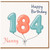 Nanny 104th Birthday Card