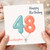 Granddaughter 48th Birthday Card