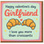 Girlfriend Valentine's Day Card - Cute Croissant Pun - I Love You More Than Croissants - Funny Romantic Card for Her