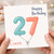 Cousin 27th Birthday Card