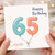 Cousin 65th Birthday Card