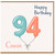 94th Birthday Card for Cousin, Happy Birthday Cousin Card
