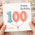 Cousin 100th Birthday Card