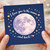 I Love You to the Moon and Back Card - Cute Moon and Stars Illustration - Romantic Love/Anniversary Card for Partner, Valentine's Day, Birthday or Just Because