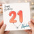 Nephew 21st Birthday Card