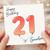 21st Birthday Card for Grandson