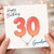 30th Birthday Card for Grandson, Happy Birthday Balloon Design