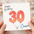 30th Birthday Card for Cousin, Happy Birthday 30 Balloon Design