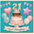 21st Birthday Card for God Daughter