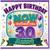 Aunt 30th Birthday Card