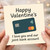 Funny Valentine's Day Card - I Love You and Our Joint Bank Account - Humour Card for Boyfriend, Girlfriend, Husband or Wife