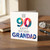 90th Birthday Card for Grandad, Happy Birthday Grandad Card