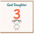 3rd Birthday Card for God Daughter