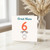 Great Niece 6th Birthday Card