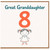 8th Birthday Card for Great Granddaughter