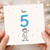 5th Birthday Card for Son