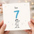 Son 7th Birthday Card