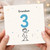 Grandson 3rd Birthday Card