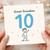 10th Birthday Card for Great Grandson