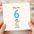 Step Son 6th Birthday Card