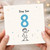 8th Birthday Card for Step Son