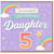 Daughter 5th Birthday Card, Our Gorgeous Daughter As If By Magic