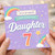 7th Birthday Card for Daughter, As If By Magic Gorgeous Daughter Card