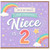 Niece 2nd Birthday Card, As If By Magic Our Gorgeous Niece Is 2