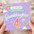 Granddaughter 4th Birthday Card, As If By Magic Our Gorgeous Granddaughter is 4