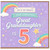 Great Granddaughter 5th Birthday Card