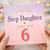 6th Birthday Step Daughter Card, Lovely Little Step Daughter You Are 6