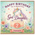2nd Birthday Card for God Daughter, Unicorn Birthday Card