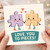 Love You To Pieces Jigsaw Puzzle Couple Card - Cute Romantic Anniversary or Valentine's Day Card for Partner, Boyfriend, Girlfriend, Husband or Wife