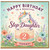2nd Birthday Card for Step Daughter, Happy Birthday to a Beautiful Step Daughter Card