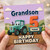 5th Birthday Card for Grandson, Happy Birthday Tractor Card