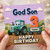 God Son 3rd Birthday Card, Tractor Happy Birthday Today Card