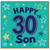 30th Birthday Card Son