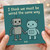 Robot Love Anniversary Card - I Think We Must Be Wired the Same Way - Cute Robots Holding Hands - Romantic Card for Partner, Boyfriend or Girlfriend - Blank Inside