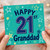 Granddad 21st Birthday Card, for Grandad