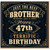 47th Birthday Brother Card, Just the Best Brother Happy 47th Birthday Card