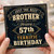 Brother 57th Birthday Card, Just the Best Brother Happy 57th Birthday Card