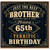 Brother 65th Birthday Card, Just the Best Brother Birthday Card