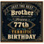 77th Birthday Card for Brother, Just the Best Brother Birthday Card