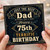 Dad 75th Birthday Card, Just The Best Dad Truly Terrific Birthday Card