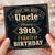 Uncle 39th Birthday Card, Just the Best Uncle Happy Birthday Card